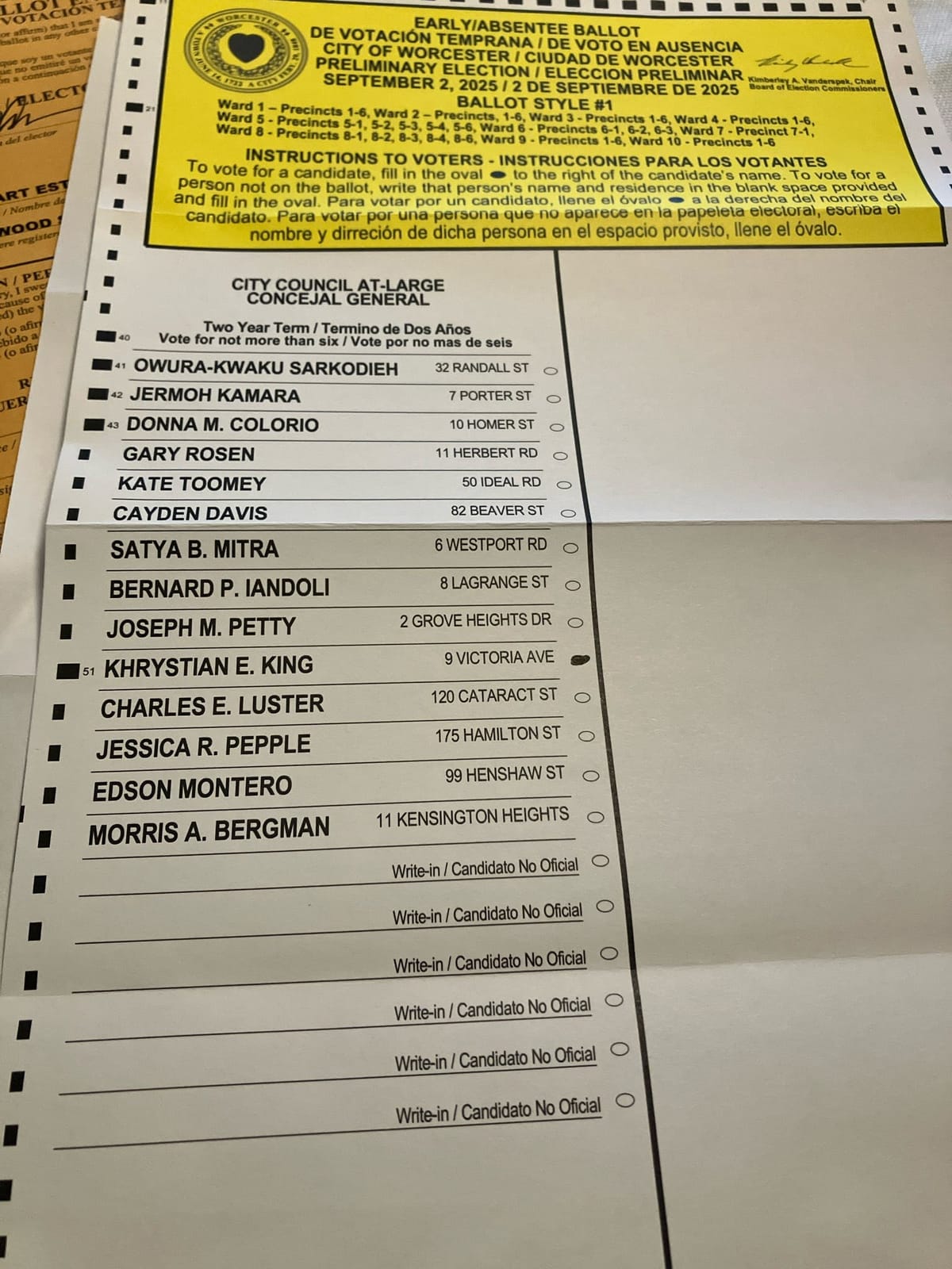 Worcester Preliminary - The Good, The Bad, The Ugly