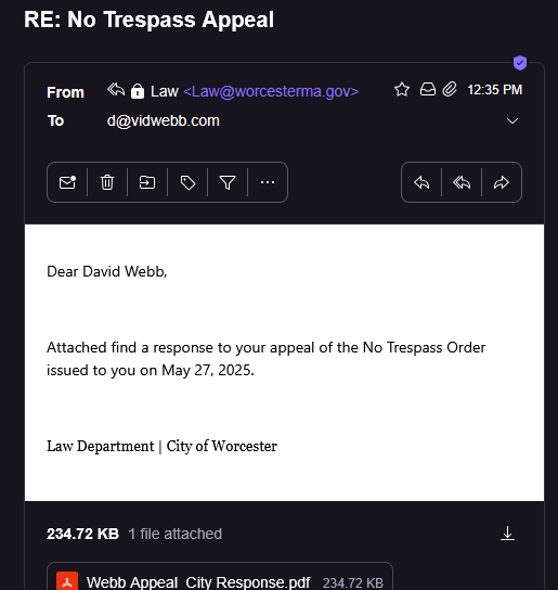 How to get the city to respond